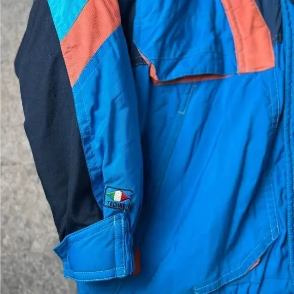 Colmar Super Mecpor Mens Outdoor Mountain Snow Hooded Vintage Ski Jacket Size 42